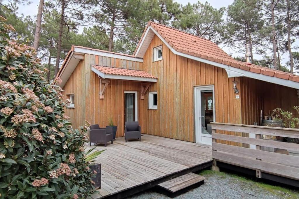 לה פורז' Chalet Du Bonheur - La Jenny Naturist Area מראה חיצוני תמונה
